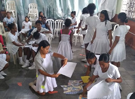 Global Humanitaria desarrolla actividad con Gobiernos Escolares en Tumaco